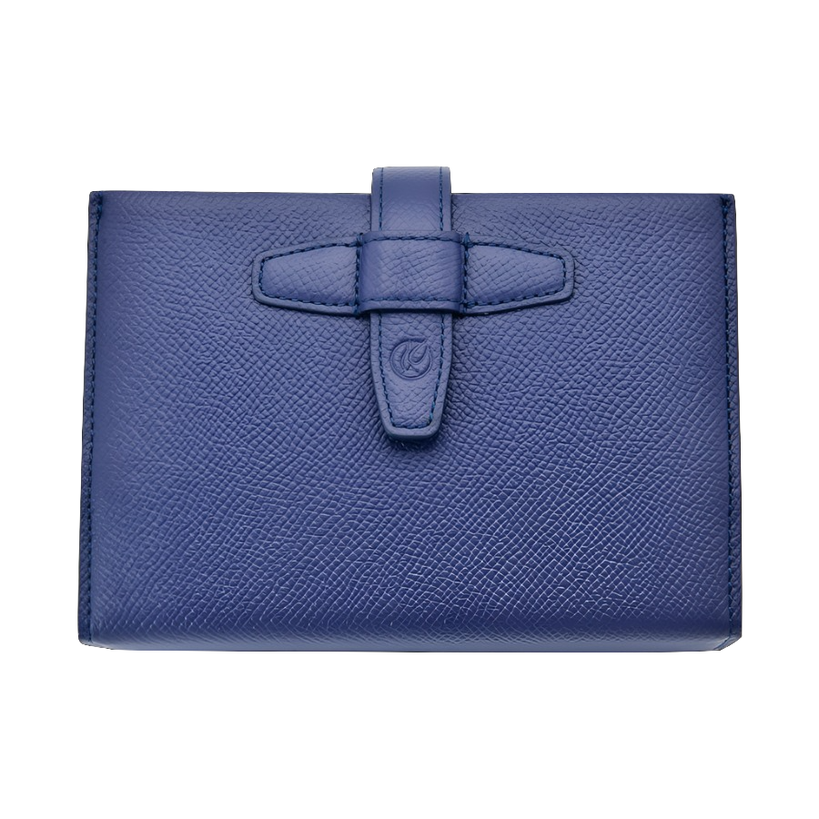 Blue Diplomatic Pouch Cannabis weed Carrying Case