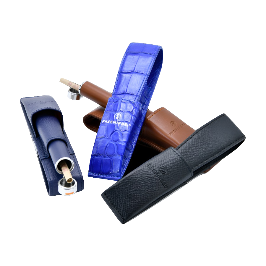 Brown Goldfinch Diplomatic Pouch Cannabis Carrying Case Accessory