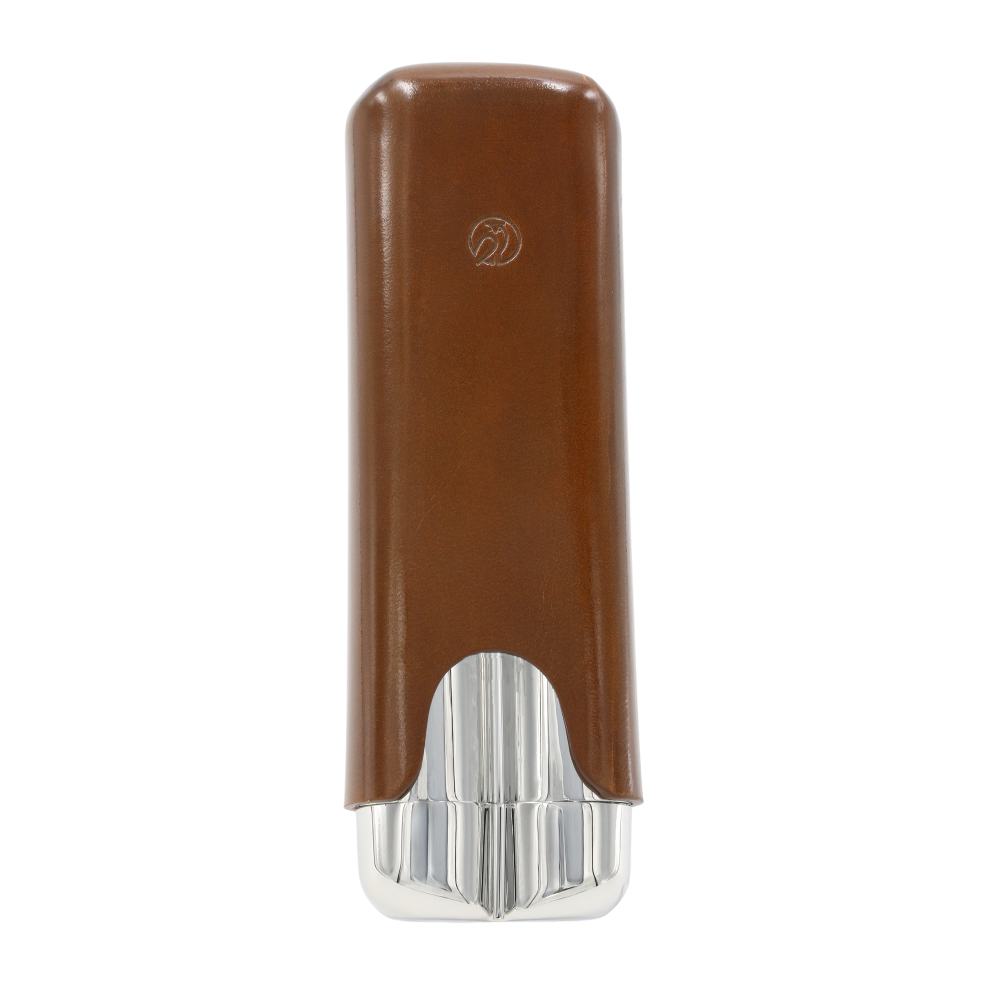 Freeminded Cigar Silver Twin Humidor Goldfinch Brown