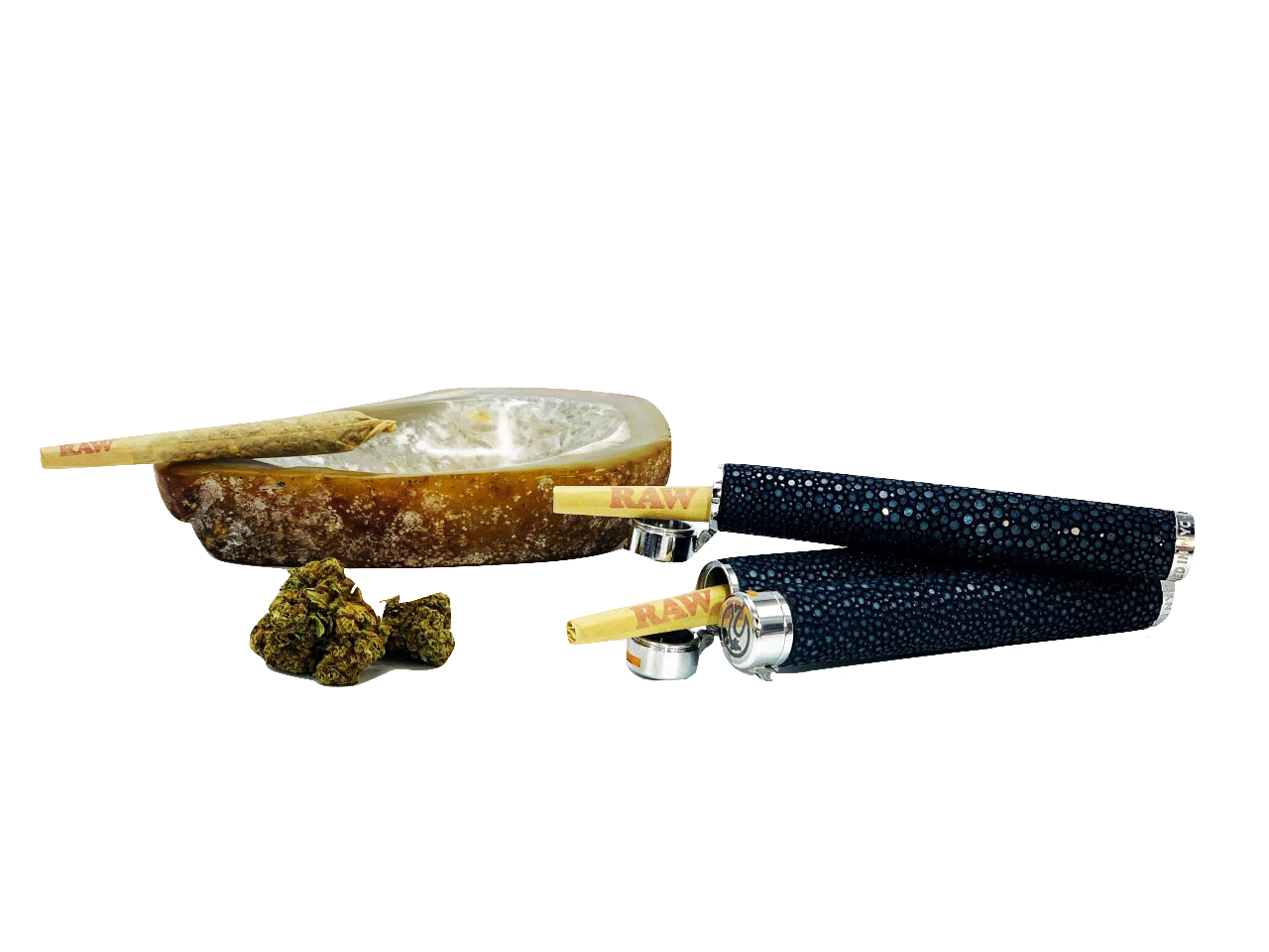 Premium cannabis holiday gift for elegant smokers