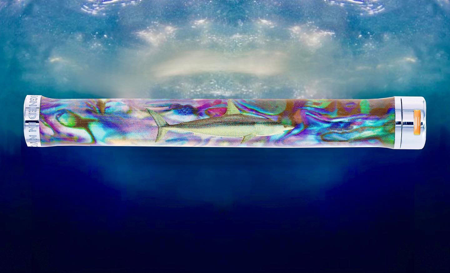 Voyager Rip Tide Mako luxury cannabis joint storage tube Holiday fishing gift