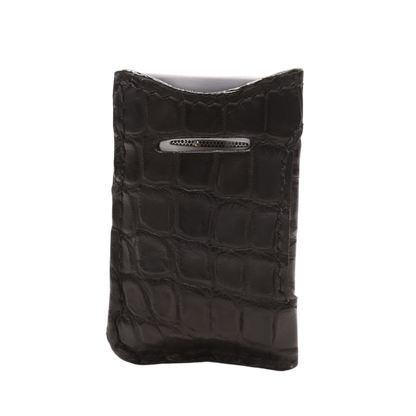 St. Dupont Lighter-  Luxury Torch Lighter Case — Exotic Leather Maxi Jet Edition