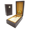 Leather Travel Humidor — Florence Atelier Edition
