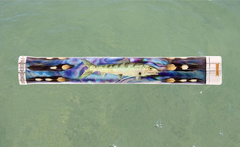Voyager Rip Tide Bone fish luxury cannabis joint tube storage tube Holiday fishing gift